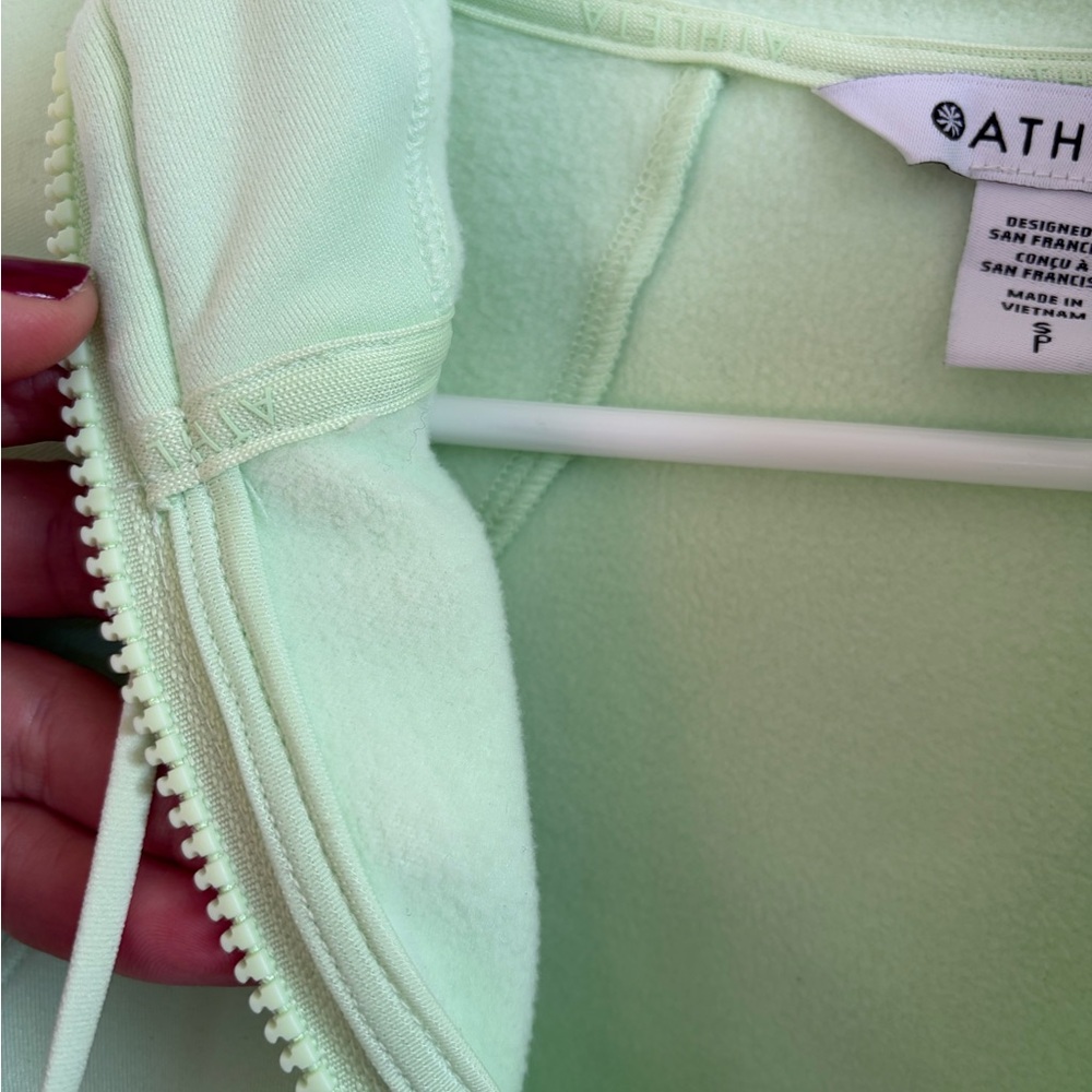 Athleta Unstoppable Fleece Lined Pullover Small - image 4